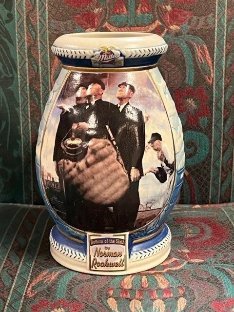 Miller Brewing Company 2001 Norman Rockwell Collector's Stein NEW IN BOX