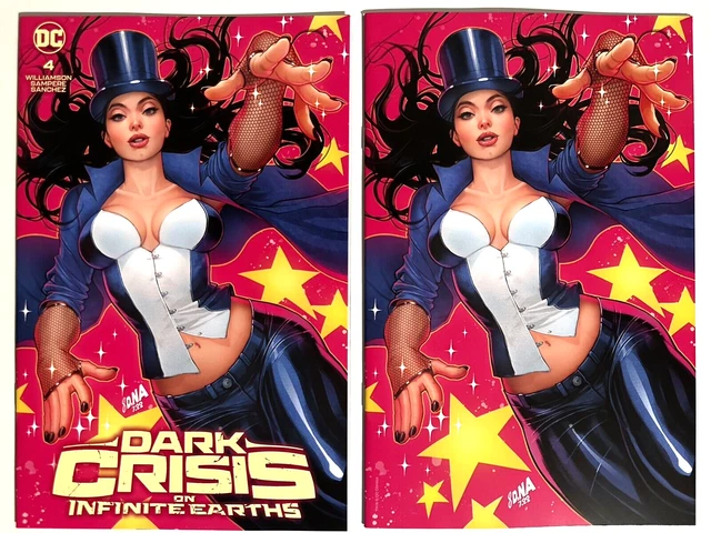 Dark Crisis on Infinite Earths #4 (2022) David Nakayama Zatanna Trade+Virgin Set