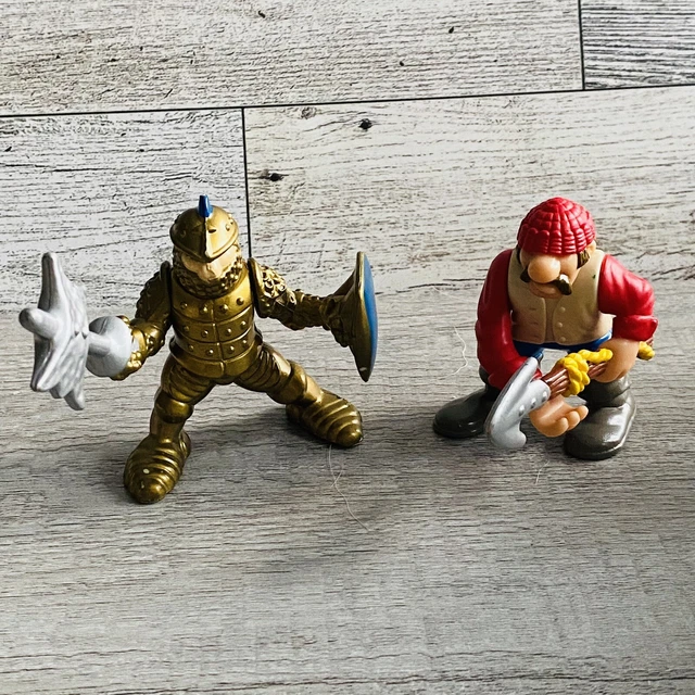 Vintage Fisher Price Great Adventures Lot of 2 Castle Figures Toys 2"