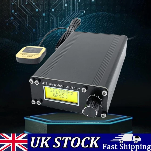 GPSDO GPS DISCIPLINED Oscillator 10MHz GNSS Disciplined Square Wave ...