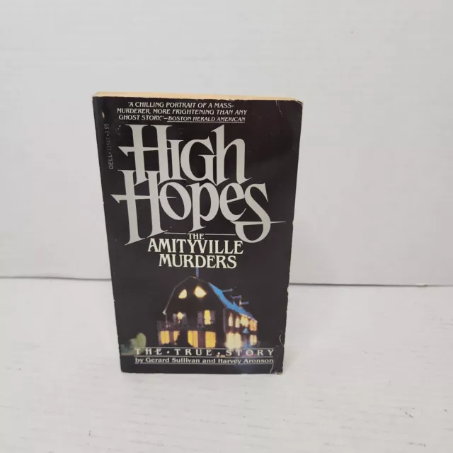 Gerard Sullivan Harvey Aronson; High Hopes: The Amityville Murders 1982 RARE