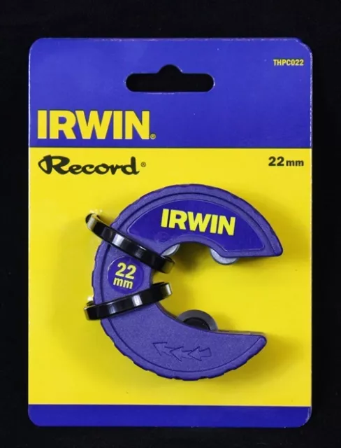 IRWIN Record THPC022 Close Quarter Pipe & Tube Cutter Slice 22mm NEW