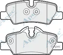 Apec PAD2029 Brake Pad Set  ---  SAME DAY DISPATCH