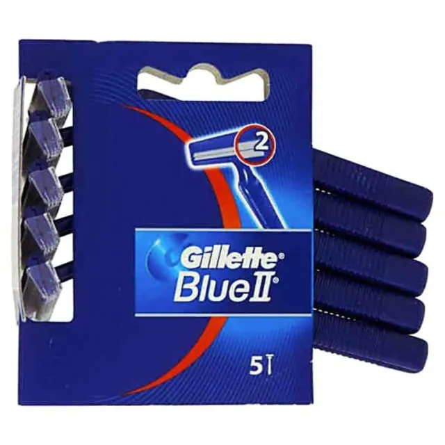 Gillette Blue Ii R & G X 5