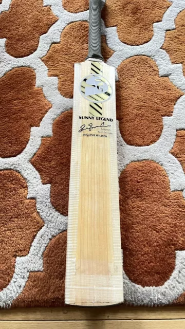 Genuine SG Skipper Icon English Willow Cricket Bat - Short Handle