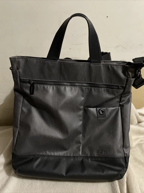 SAMSONITE Luggage CARRY ON Bag BLACK Nylon Man Satchel