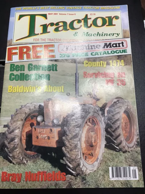 Tractor & Machinery  Magazine Issue 6 Volume 7 May 2001