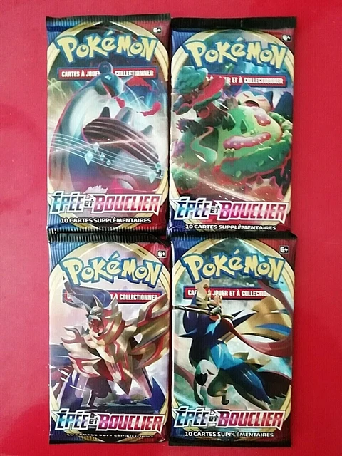 Pokemon JCC – Pack De 12 Blisters Épée Et Bouclier (3 Booster Chacun + Carte Aluminium)