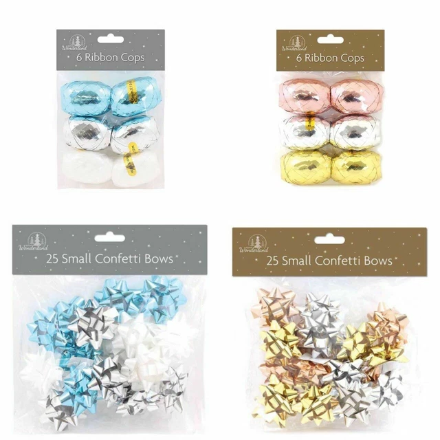 24 Stück 'Frohe Weihnachten'-Aufkleber In Gold, Silber & Roségold – Selbstklebend, Glänzend, 65x10 Mm