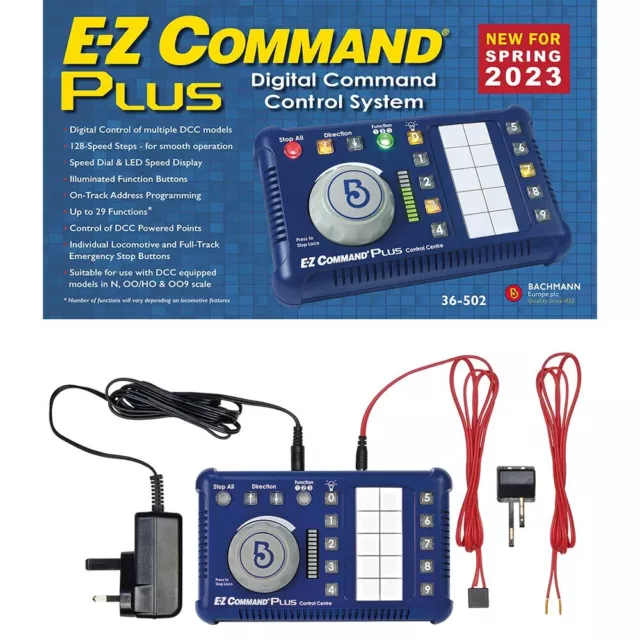 Bachmann Branchline 36-502 E-Z Command® Plus Digital Command Control System