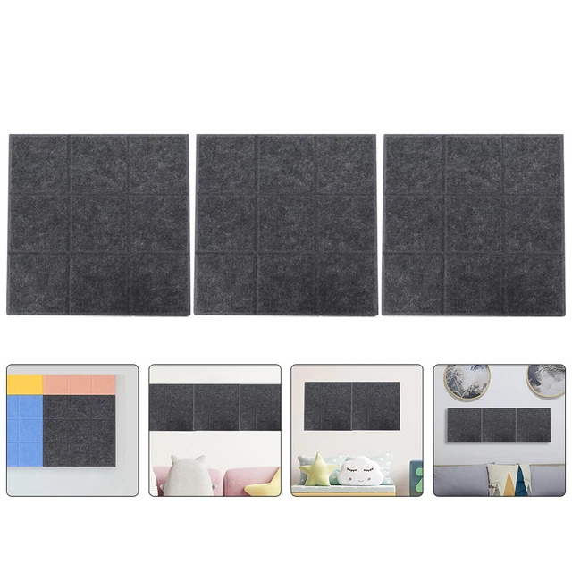 3 piezas tableros de fieltro recordatorio tableros de anuncios tablón de mensajes de fieltro pared de anuncio