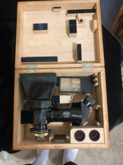 Carl Zeiss Jena, Nr. 1449, Photo-Micrographic Plate Camera Microscope (no lens)