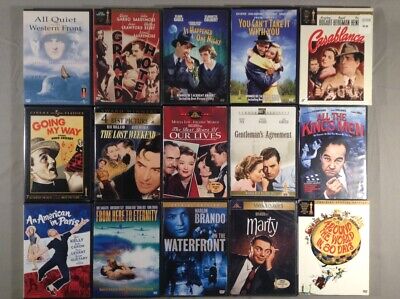 NEW, sealed DVDs: Classic films from the 1930s to the 2000s; combined shipping