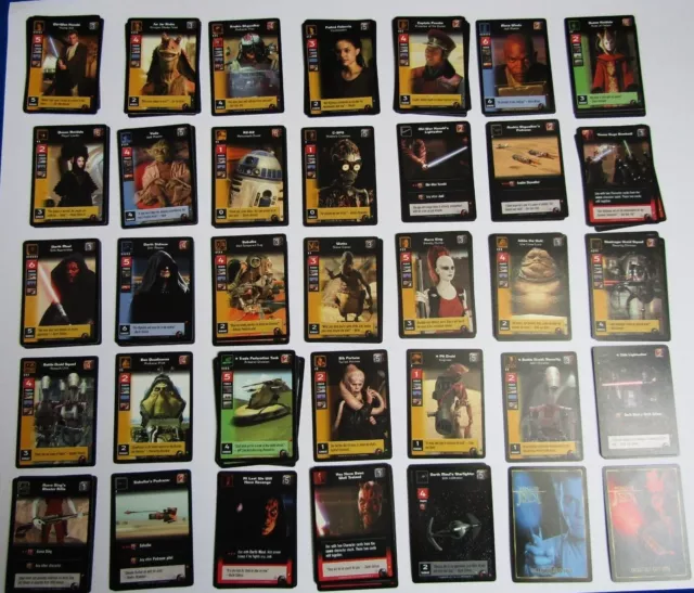 Star Wars 1999 Young Jedi Decipher CCG Menace of Darth Maul Card Choice (e40)