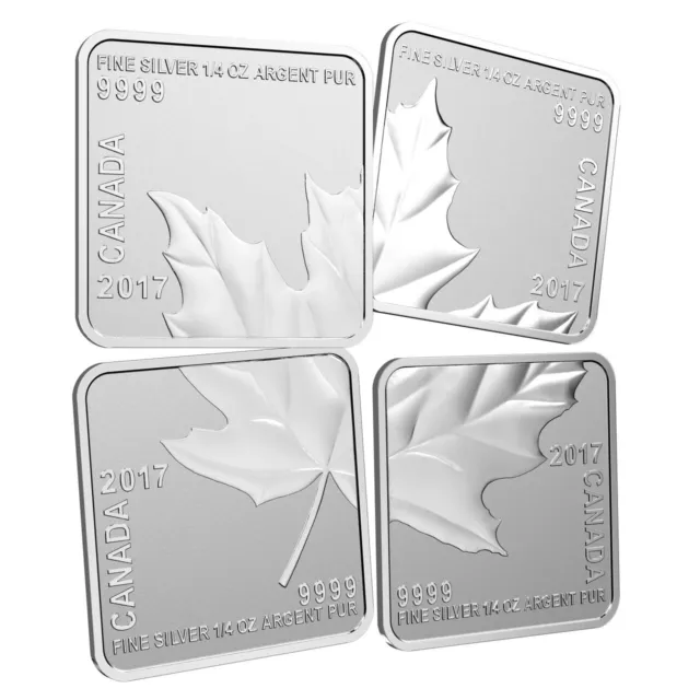 2017 Fine Silver Maple Leaf Quartet