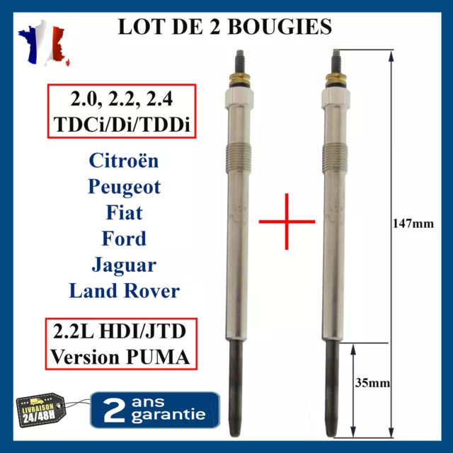 BOUGIE DE PRECHAUFFAGE pour Jumper Boxer Ducato 2 2 2 2l Hdi Jtd 100 120 PUMA EUR 23 90 PicClick FR