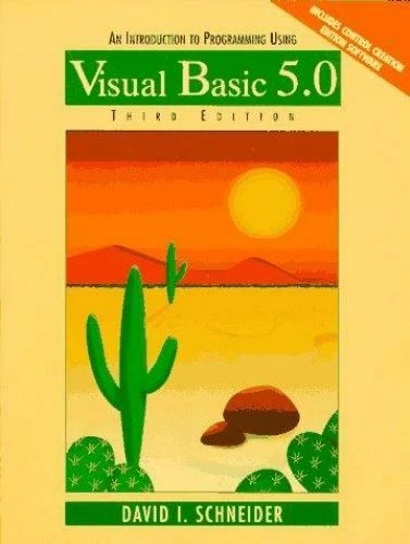 AN INTRODUCTION TO Programming Using Visual Basic 5.0 by David I ...