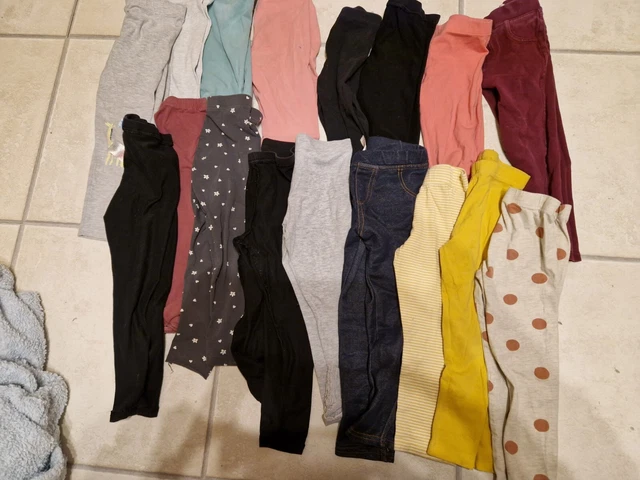 Girls Leggings Bundle Age 3-4