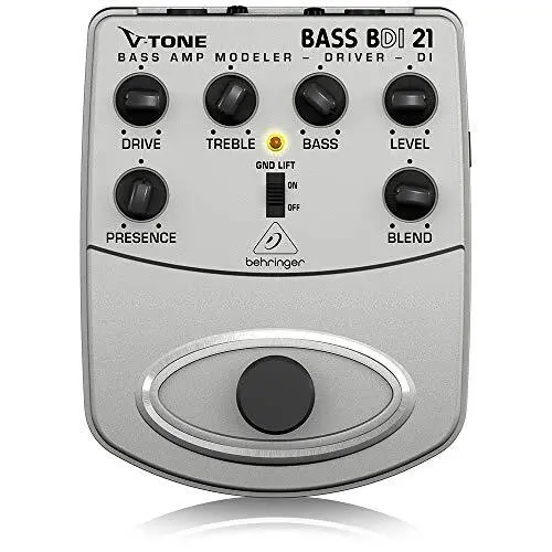 BDI 21 Bass Amp Modeler/ DI Guitar Effects Pedal FREE UK P&P