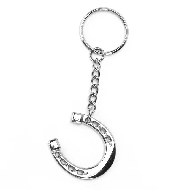 Snaffle Bit Keychain Horseshoe Shaped Keychain Horse Bits Keychain For Car K Ejj
