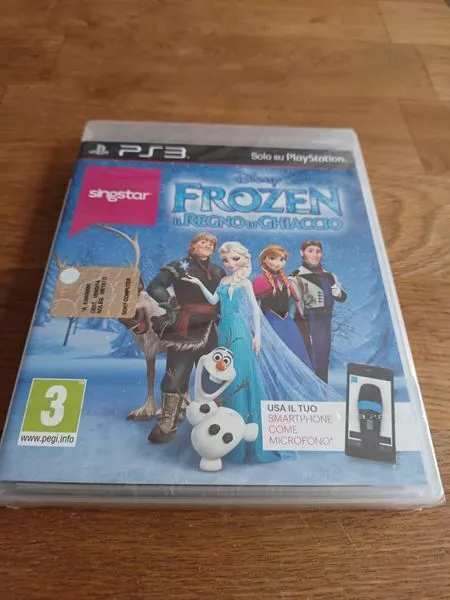 Disney Die Eiskönigin Völlig Unverfroren Singstar PS3 ITALIENISCH Sealed OVP