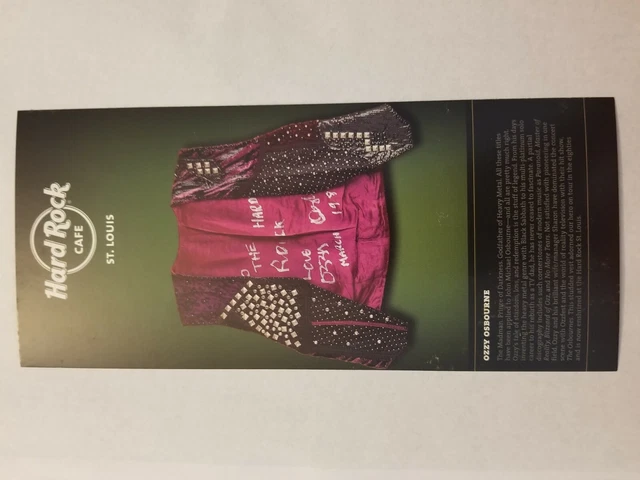 TREASURES OF THE Hard Rock Cafe 2001 ~ Official Memorabilia Guide