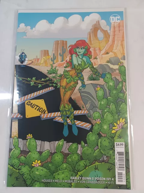 Harley Quinn & Poison Ivy 4 Amanda Conner Poison Ivy Variant Cover, DC Comics