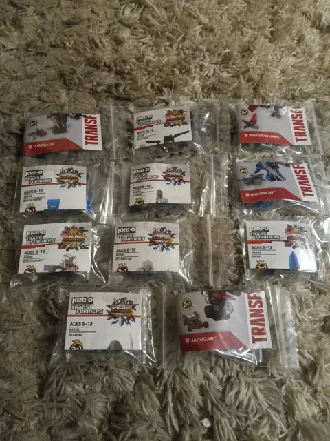 Kre-O Transformers Kreon Micro Changers Mini Figure Lot Of 11
