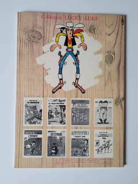 Lucky Luke - Dans le blizzard - Tome 22 - Morris - Rééd 79 - Comme Neuf 2