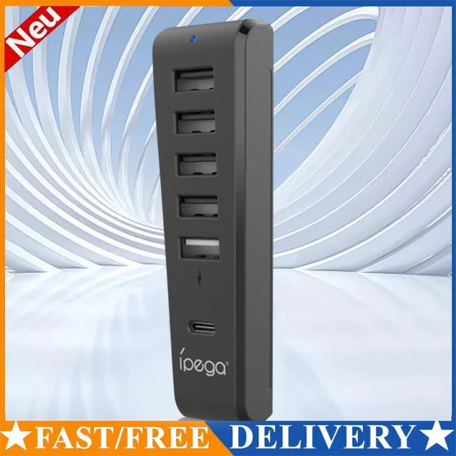 HUB 2.0 CARICABATTERIE ADATTATORE 3 PORTE E MICRO USB MOLTIPLICATORE SMARTPHONE - Foto 4