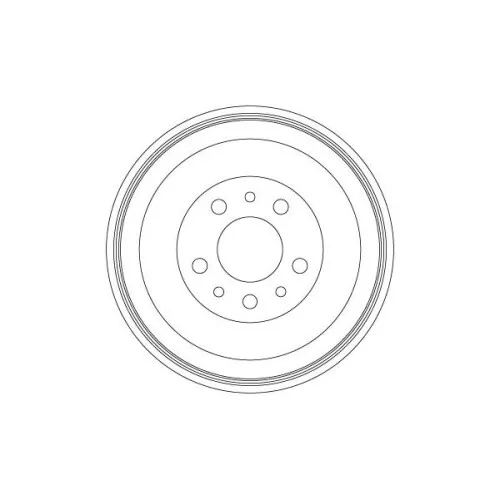 2x TRW Tambour de frein pour FIAT OPEL VAUXHALL DB4563