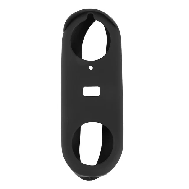 Custodia in silicone sviluppata per Nest Ciao copertura campanello (nero) - Vol6686