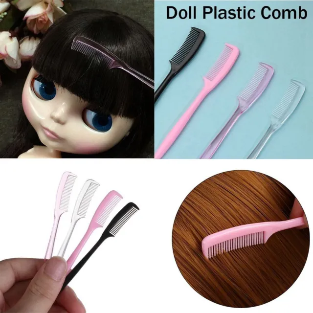Doll Accessories Plastic Comb Dollhouse Decorations Eyelash Eyebrow Combs