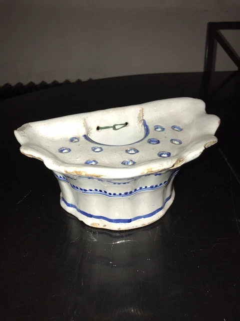 bouquetière faïence vintage