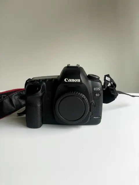 Canon EOS 5D Mark II 21.1 MP Digital SLR Camera - Black (Body Only)