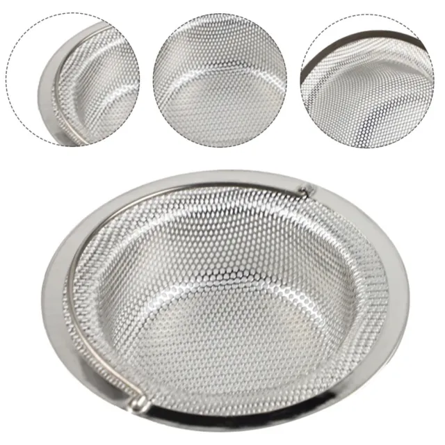 Colador de fregadero de filtro para desagüe de cocina cesta de acero inoxidable