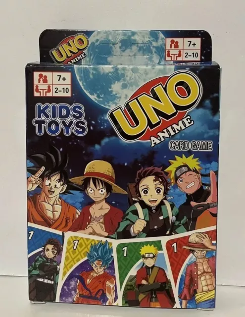 UNO Kartenspiel/Gesellschaftsspiel Anime Version Neu & OVP