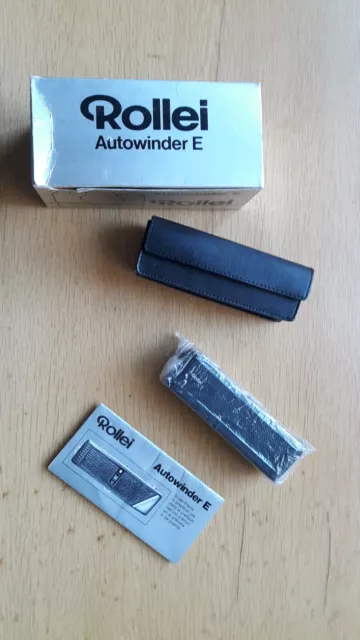 Rollei Autowinder E / Voigtlander VLS und Rollei SL35E in OVP mit Tasche & BA