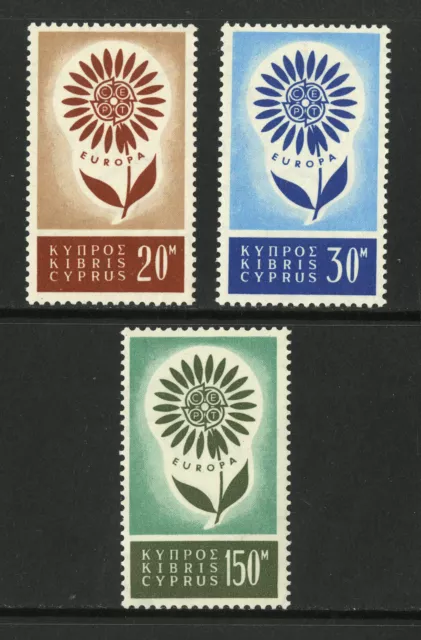 M8212 Cyprus 1964 SG249/51 - 1964 Europa.