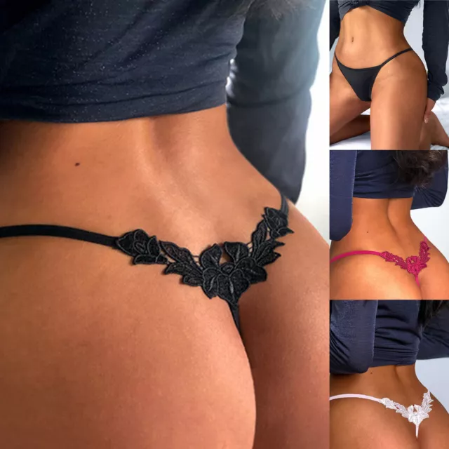 Women Sexy Panties Lace Low-waist Briefs Female Breathable