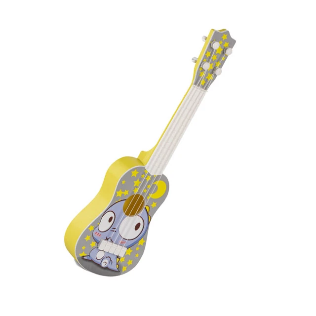 Mini Ukulélé Pour Enfants - 26 Cm - Guitare Jouet éducative Avec 4 Cordes Réglables - Cadeau Musical Pour Garçons Et Filles - Bleu