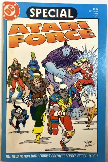 VTG Atari Force Special #1 (1986) John Byrne Cover NM Near Mint