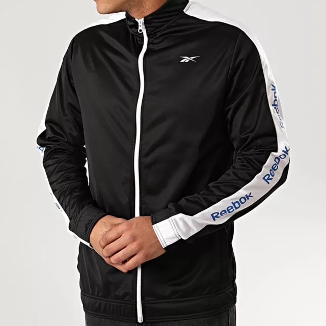 [FK6120] Mens Reebok Training Essentials Linear Logo Track Jacket