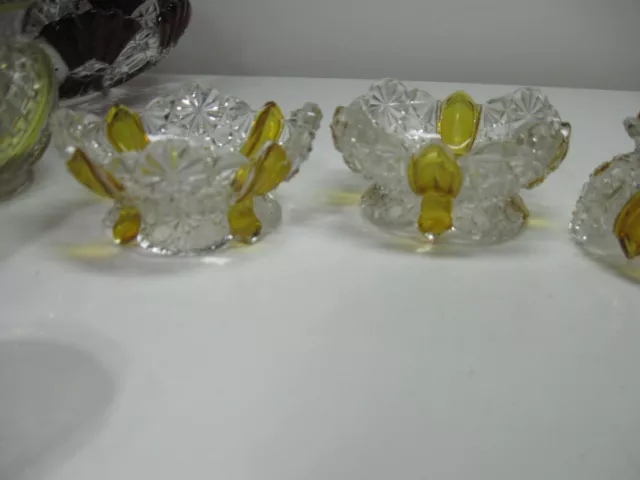 Eapg *** 3 Elrose Berry Bowls Era 1890 S ====  Duncan Glass