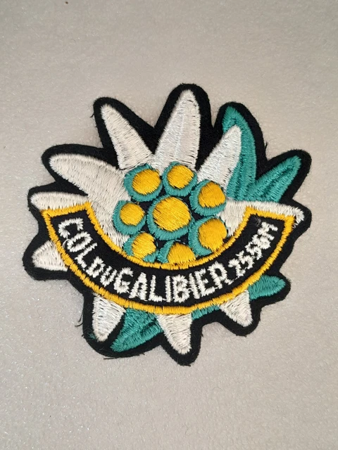 Patch Vintage Col Du Granier – Insigne Ski Montagne Années 1950/60