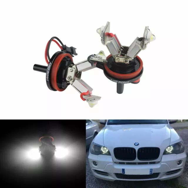 2X Angel Eyes Standlicht Lampen für BMW E90 E91 E92 E71 E60 E61 E63 Z4 E84 X6 X5