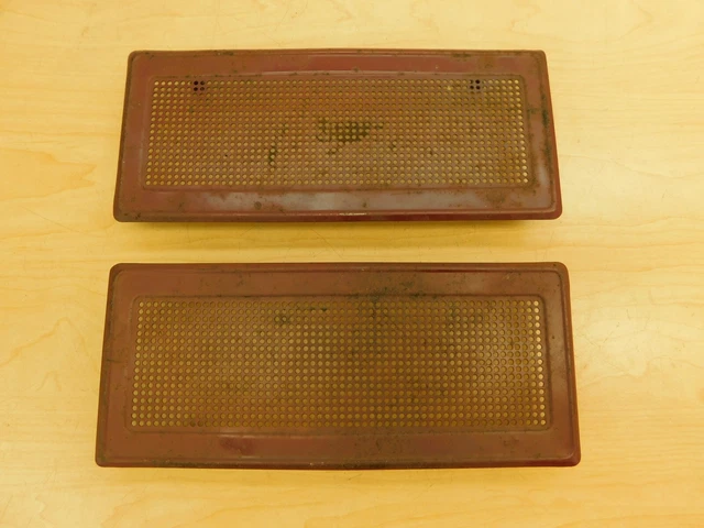 Rear Speaker Grills -Pair- 1971 72 73 74 75 76 Gm Full Size Wagon 74Pw1-1C7