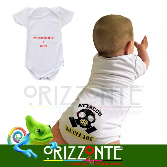 Body Baby personalizzabile certificato anallergico abbigliamento bambini neonati