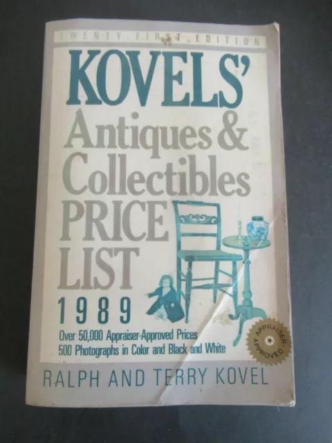 Kovel's Antiques & Collectibles Price List 1989