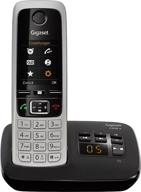 2 combinés Téléphone Fixe SANS FIL REPONDEUR Gigaset A510 TRES BON ETAT  DECT